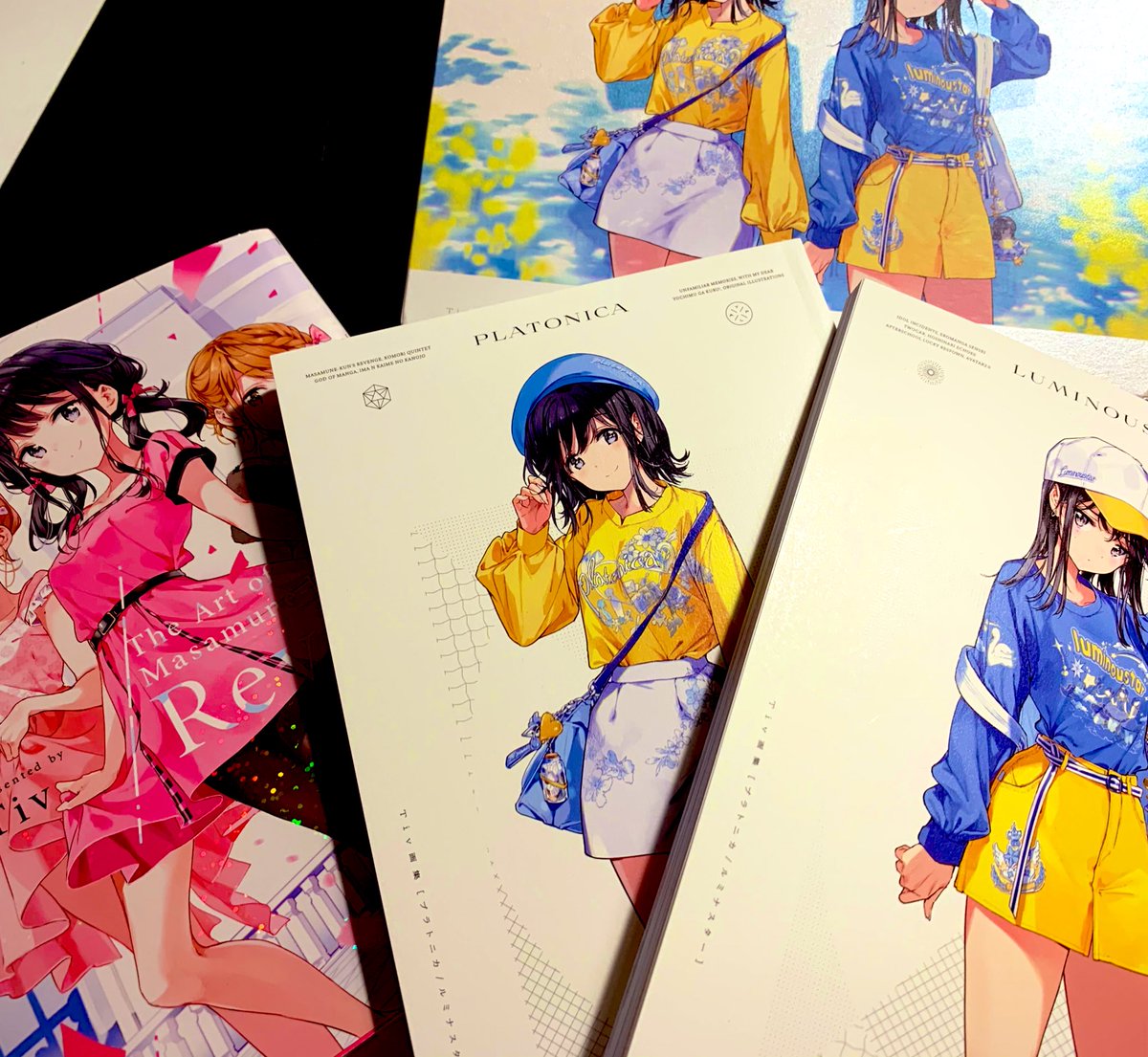 Tiv画集プラトニカ/ルミナスター　メロンブックス限定版A4アクリルパネル Tiv画集 プラトニカ⁄ルミナスター メロンブックス限定 A4アクリル