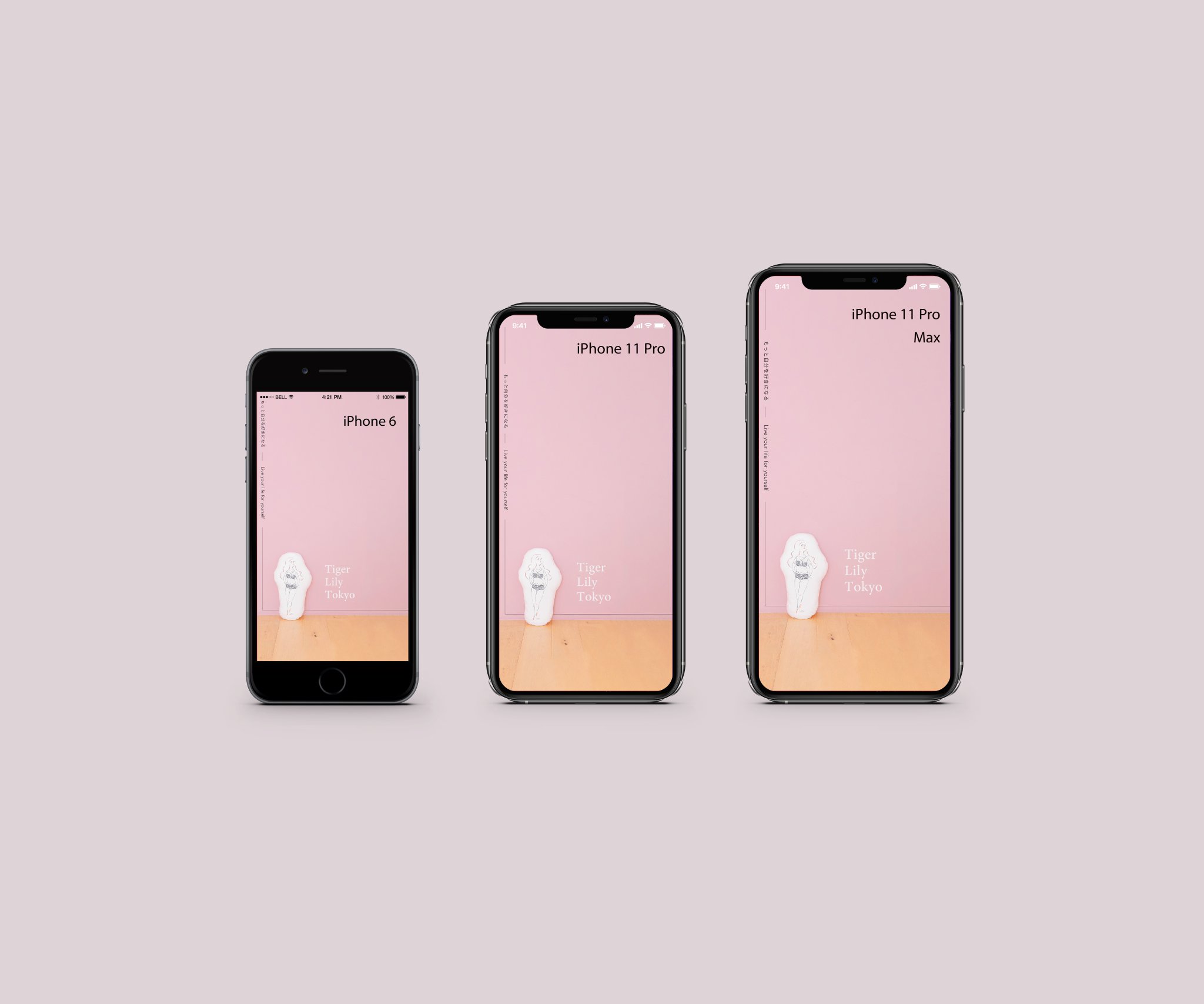 Tiger Lily Tokyo タイガーリリートーキョー Tigerlilytokyo 3周年記念 日頃の感謝を込めてプレゼント オリジナル壁紙 第3弾 リリーちゃんスペシャルver スマホの待ち受け画面として使えます 1枚目の画像をdlしてね ありがとう300