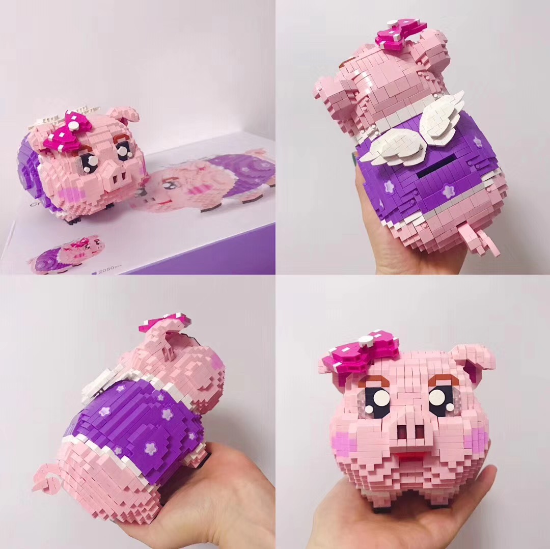 Adorable pig of loz micro block !Play Now!
