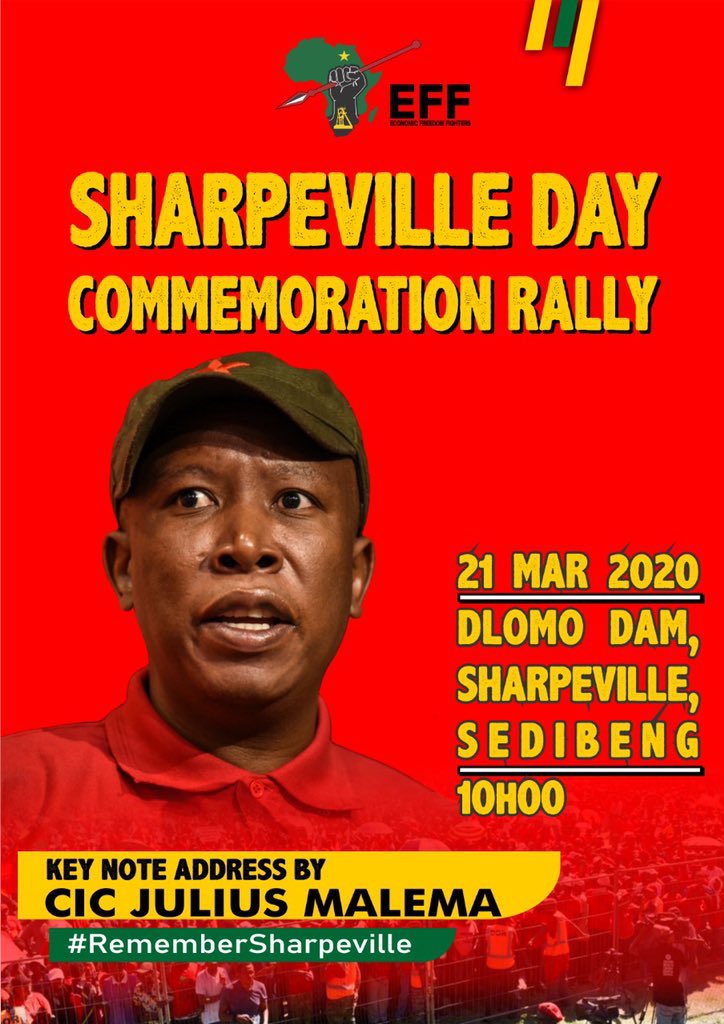 Siyaya eSharpeville... #SharpevilleDay