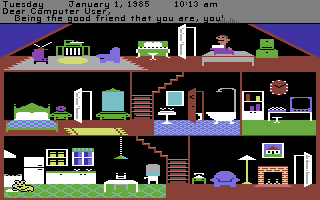 oldyzach's tweet photo. Retro Weekend: LITTLE COMPUTER PEOPLE! 😍😄😎
#retrogaming #retrogames #retrogamers #GamersUnite #Commodore #Amiga #C64 #memories #MyFavGamesEver #LittleComputerPeople #Activision https://t.co/nck0ktm2Po