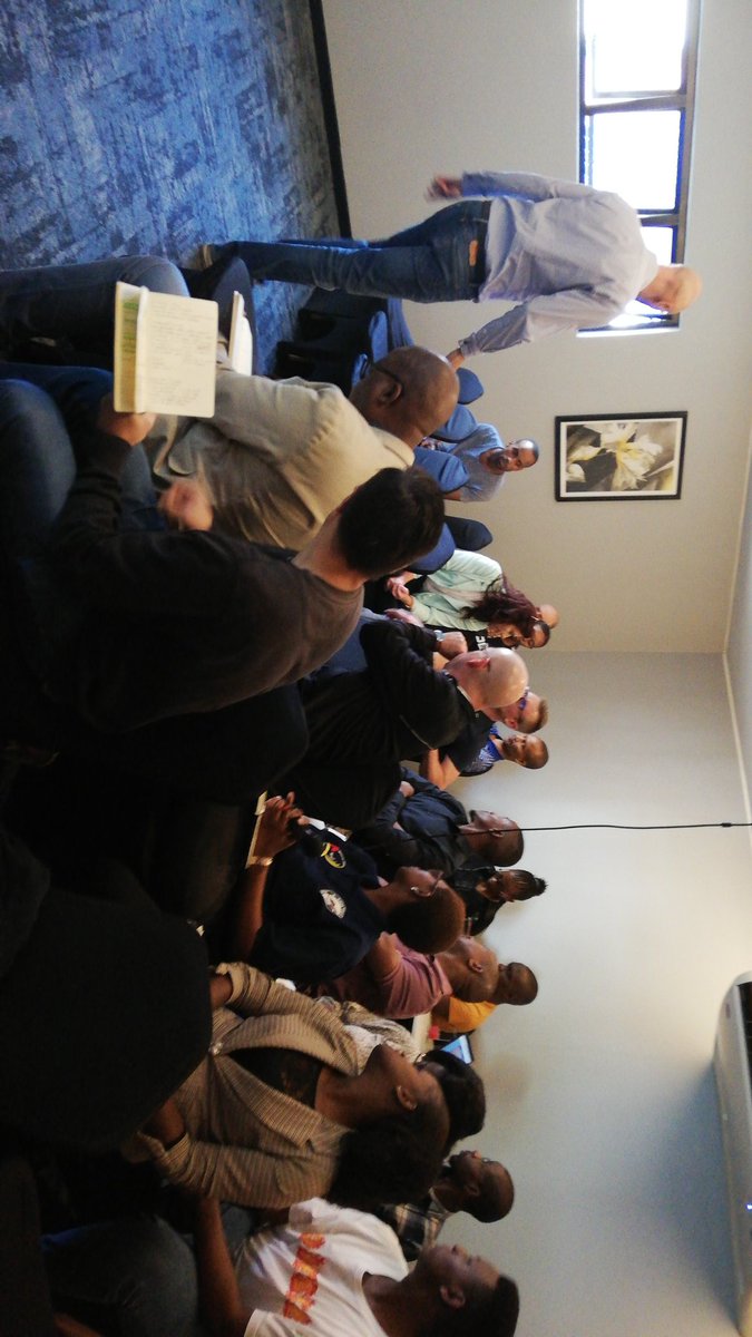 StartUpGrindPTA's tweet photo. Audience talking about the What Assistance they need in their businesses.
#StartPTA @YZP leading the workshop nicely.
Powered by @PayFast @SirFruit_ @mamelodibiz https://t.co/ebSmjwfQO9