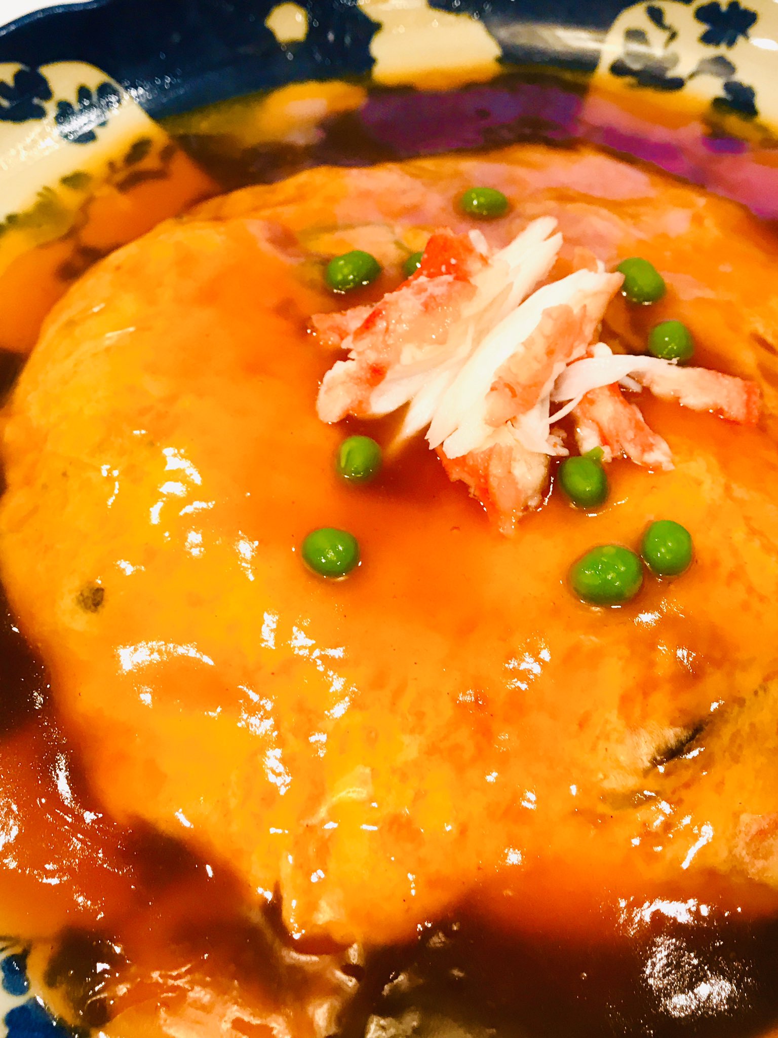 Yoshiko Nishimoto あんかけって好きですか 芙蓉蟹 かに玉 作りました かなりカニ多めで ごはんにかけたら天津丼 芙蓉蟹 かに玉 天津丼 たらば蟹 卵料理 中国料理 あんかけ マイルでもらったカニ Homecooking Homemade T Co