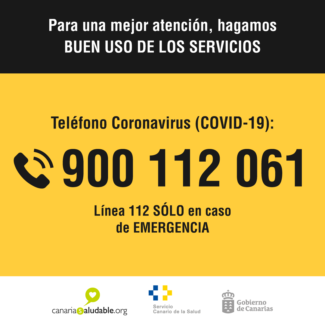 PresiCan's tweet photo. 🔴𝗥𝗘𝗖𝗨𝗘𝗥𝗗𝗔

⏩Línea 900 112 061 para información y consultas sobre el #coronavirus #covid19 
⏩Línea 1-1-2 solo para casos de emergencia

Hagamos un buen uso de los servicios. Solicitamos tu colaboración. https://t.co/mmPKZUudtk