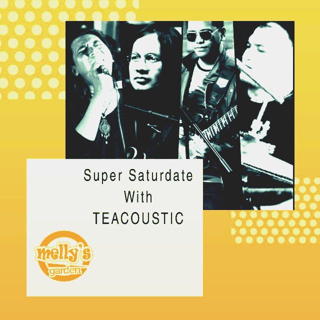 Saturday Rock Machine with Teacoustic ... At @mellysgarden
