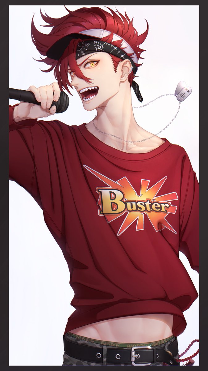 Fgo 乱世上々の森長可くん Fgo キャップがサンバイザーだったりそれに伴って んーとのイラスト