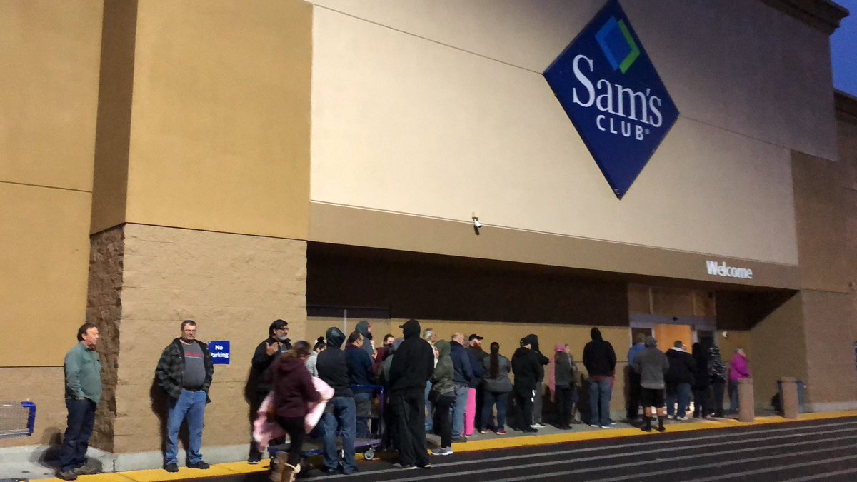 Early birds get the toilet paper.
—Yuba City, CA