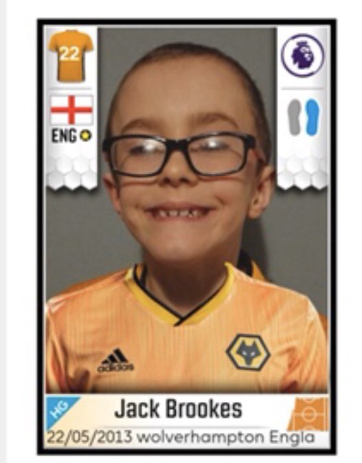 BrookesJason's tweet photo. My little man is happy now he has finished his football 2020 sticker album https://t.co/ketiLlwfGz