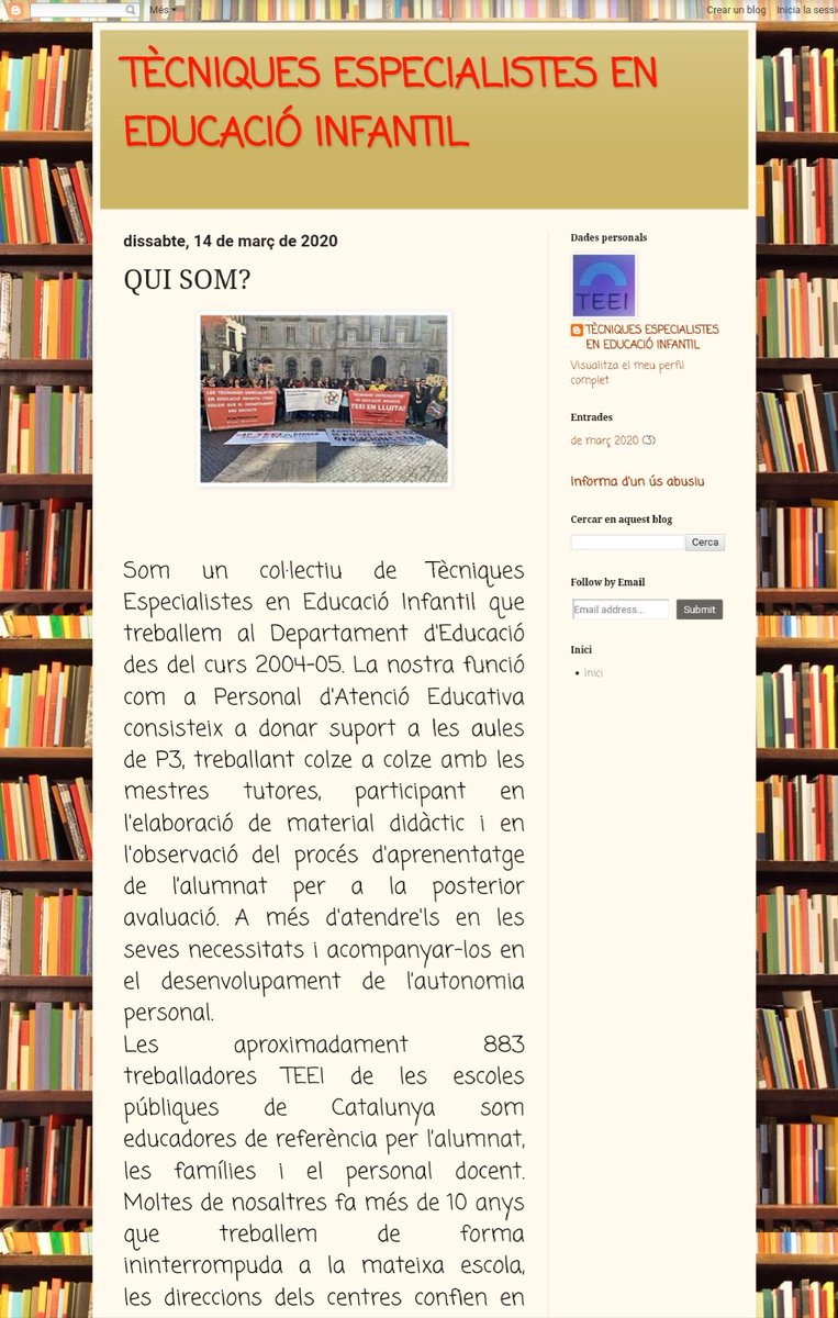 Plataforma d'Interines TEEI tweet media