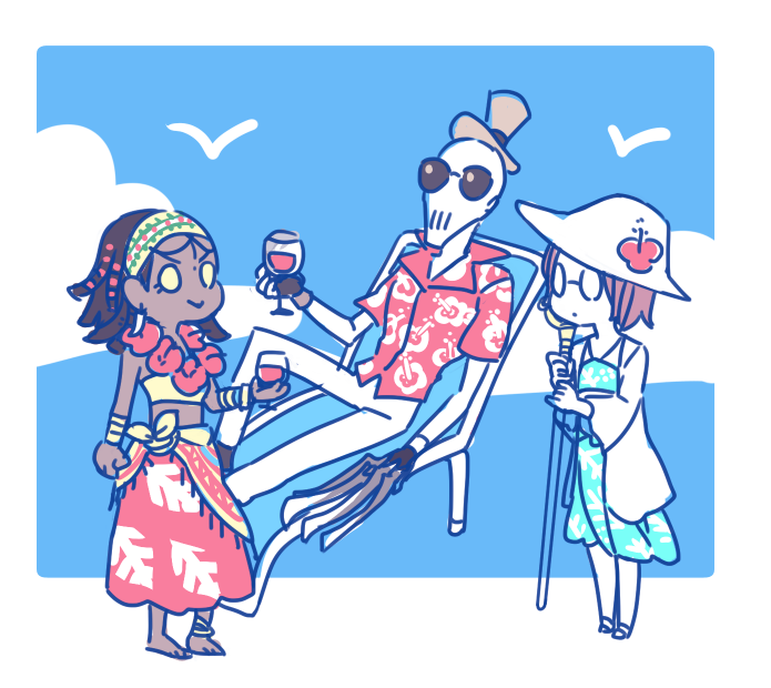 「こういうサマーでご機嫌な衣装がホッシイ (第五人格) #第五人格イラスト 」|まのい@仕事募集中のイラスト
