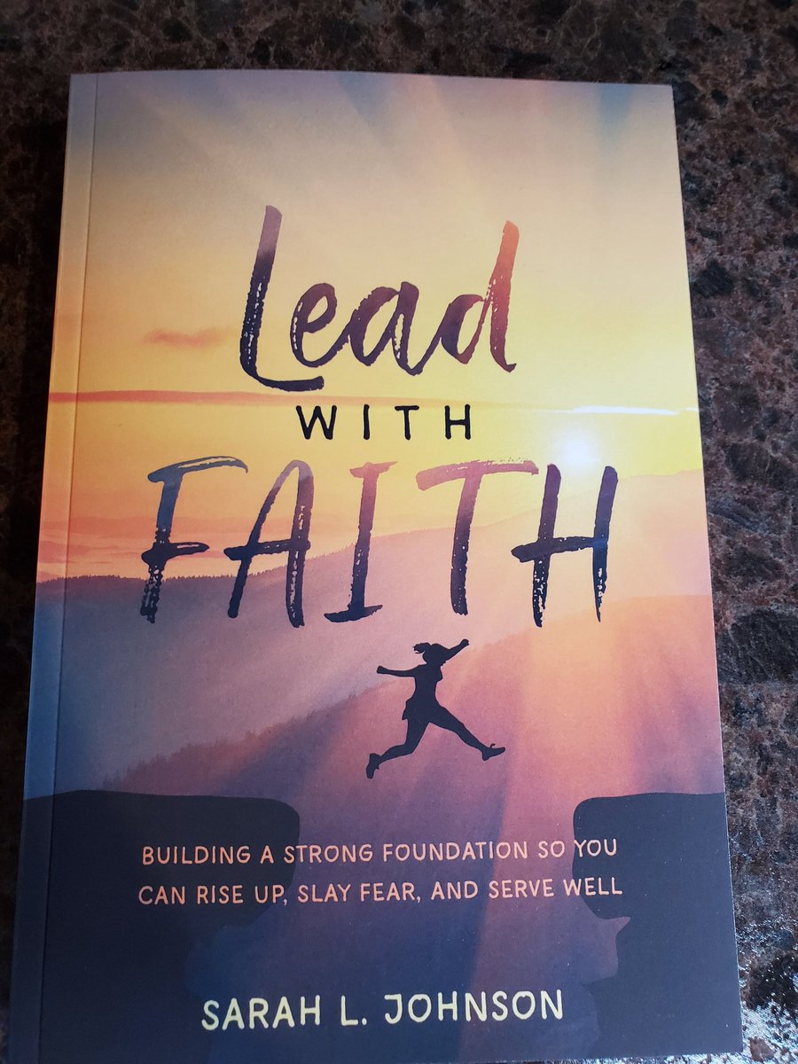 PrincipalJ's tweet image. I loved reading every word of the #LeadwithFaith manuscript by @SarahSajohnson. Now is the time to reread it all with a different purpose.