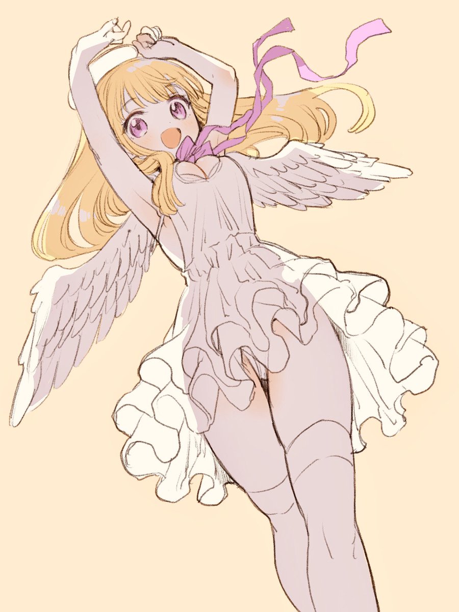 「天使まとめ?② 前デザインぶんまで 」|飴沢//いちごイチエ🍼ヤンデレめる子連載中🌈🍭のイラスト