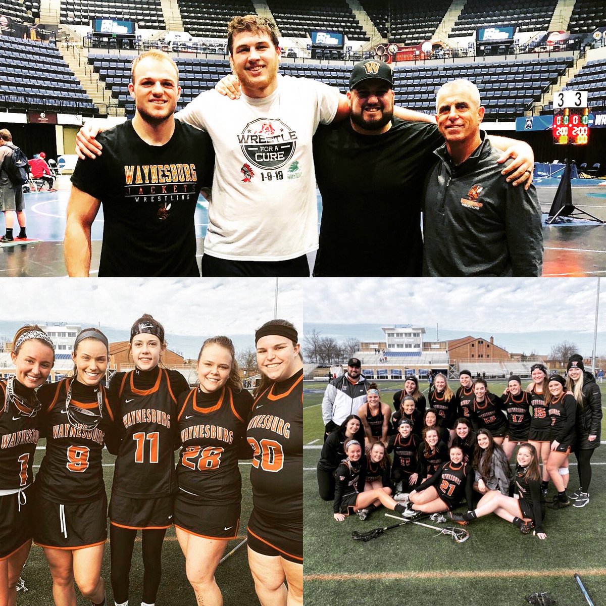 These last few days have been hard... I had to explain to my athletes how their dreams and goals have came to a sudden end. I just wanted them to know I love them all, I’m so proud of them and I appreciate everything they’ve done for our programs. #JacketUp 🐝