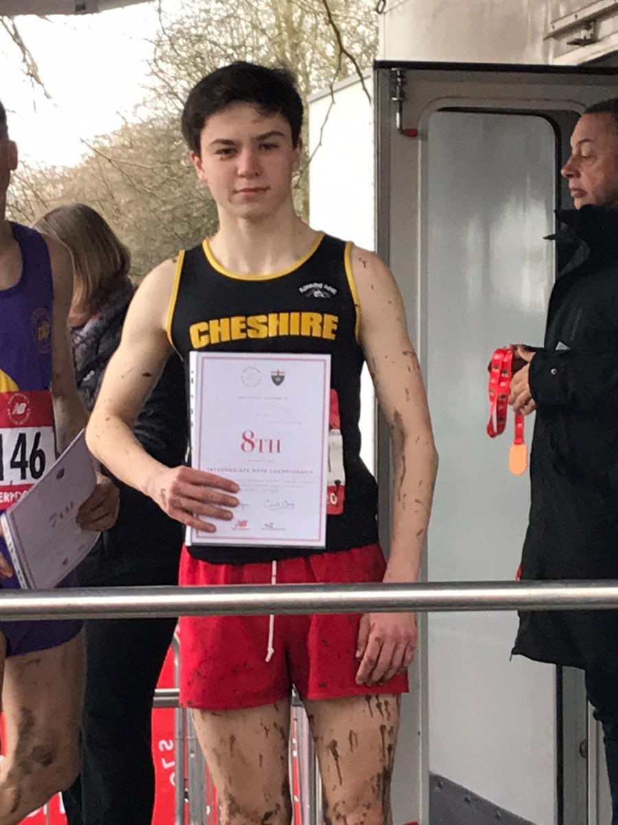 8th place for Will Ashfield in the inter boys!