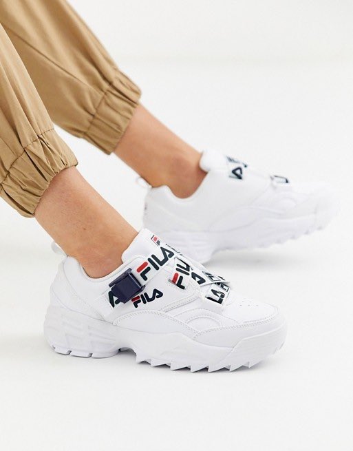 fila strap trainers