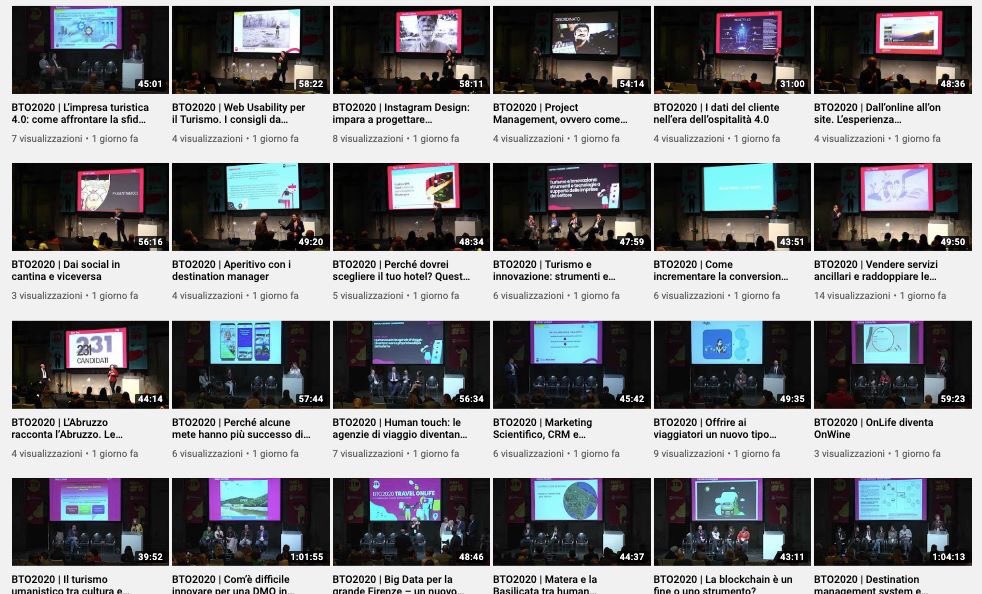 I VIDEO DI #BTO2020 SONO ONLINE. I materiali sono disponibili gratuitamente. Abbiamo accelerato i tempi per sfruttare riposo forzato e investire in formazione nel #turismo
👉 Video youtube.com/channel/UCZe_7…
👉 Presentazioni slideshare.net/Buytourismonli…
👉 Foto
flickr.com/photos/btouniv…