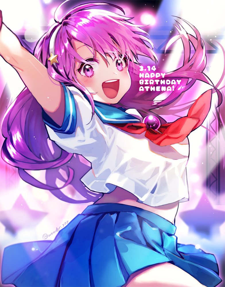 Happy birthday Athena Asamiya 