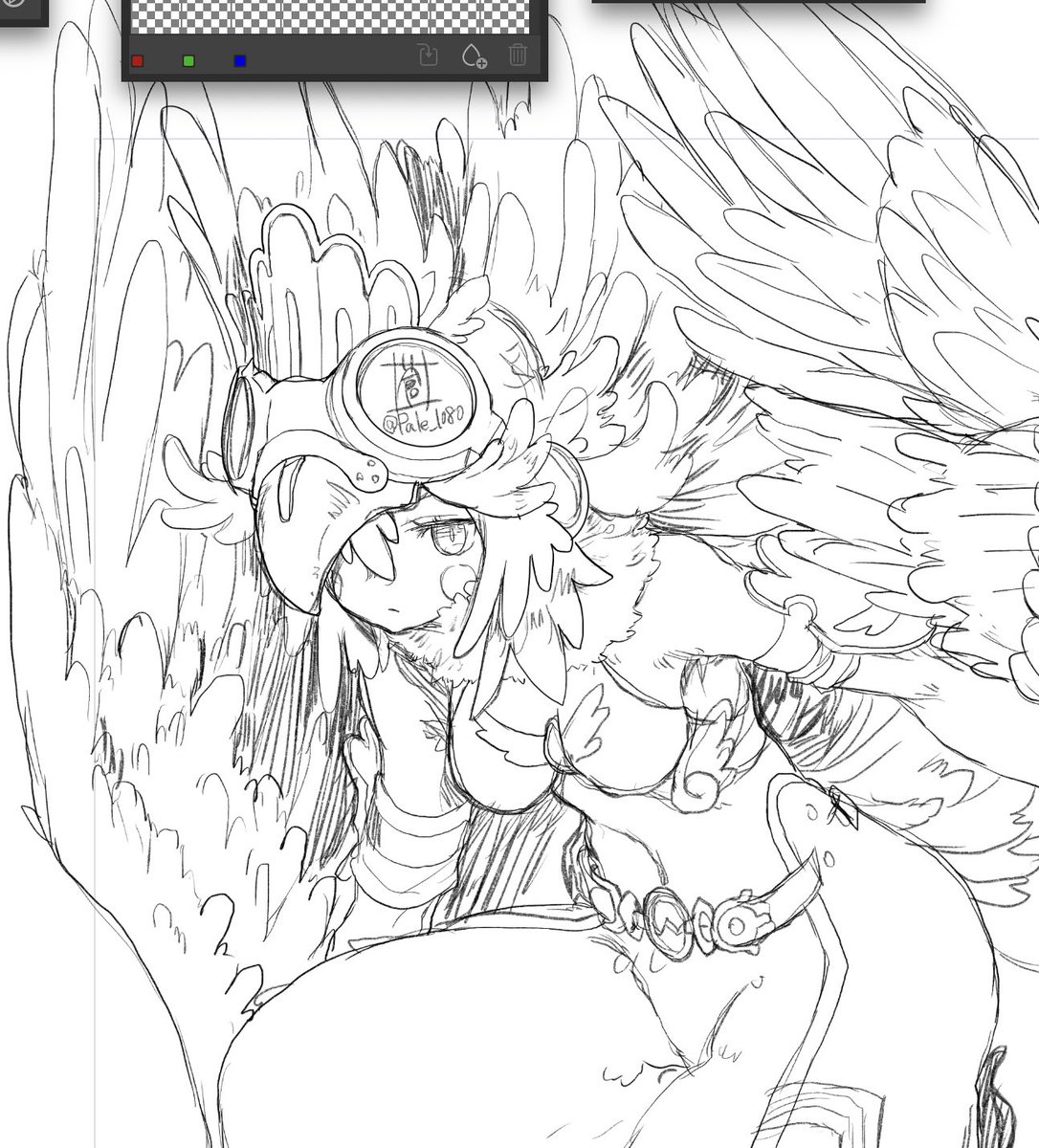 アナログで描いたという嘘
オトナイブキさんも大いにあり 