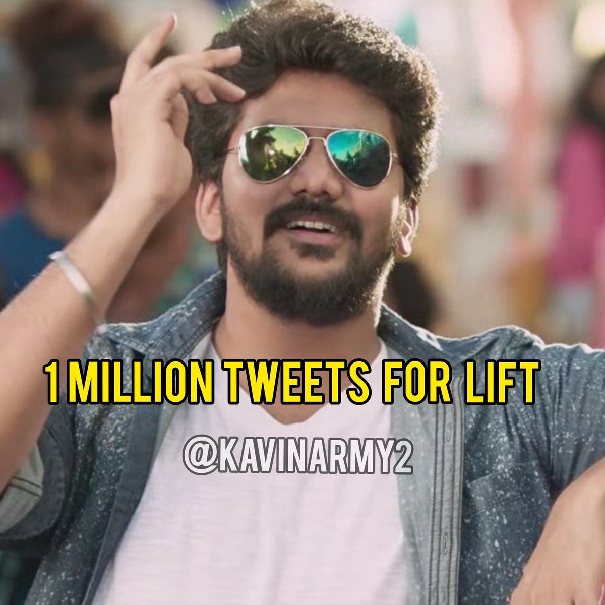 KavinFansClub's tweet photo. One Man Million Emotions 🥳 One Million Tweets For Our VETRIMAGAN KAVIN. 

We Made It Folks Within 23 Hours 🥰

#Lift #WeLoveKavin https://t.co/9IYgMNQ1aw