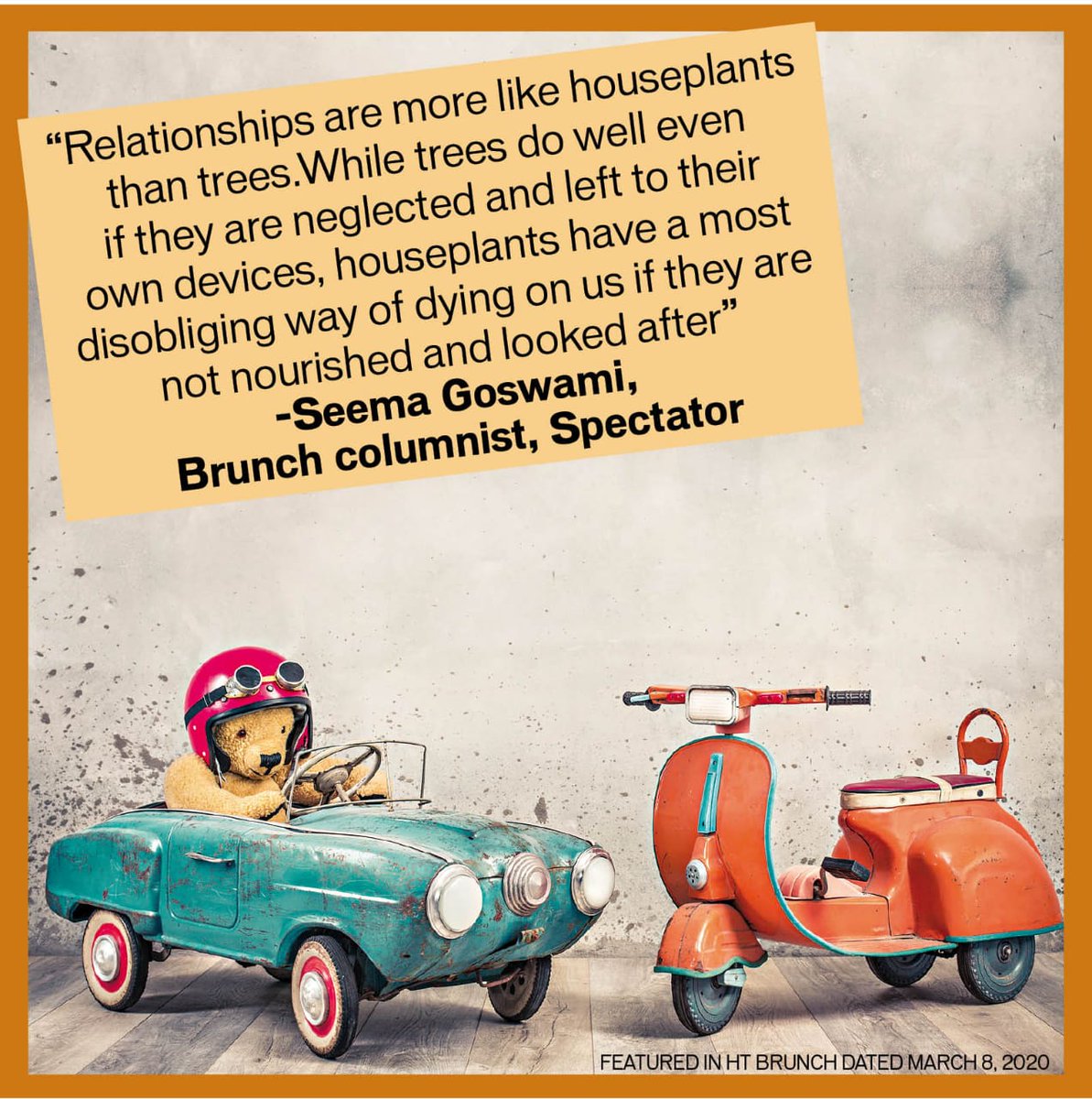 HTBrunch's tweet photo. Palling Around. Making friends as you grow older may be hard; but it's even harder to keep the ones you do have. Writes @seemagoswami 
#spectator #friendships #friendsforkeeps #friendship #friendsforever #friendsforlife #pallingaround #keepingoldfriends https://t.co/7qizw9zrcb