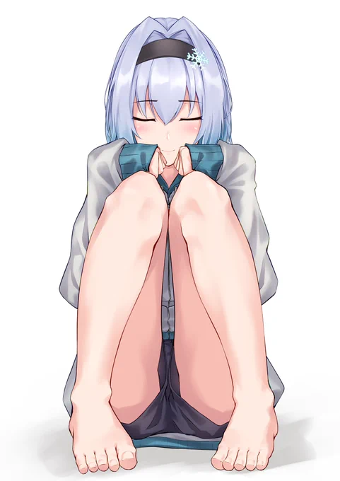 #ホワイトデーは銀髪白髪を愛でる日銀子ちゃん 