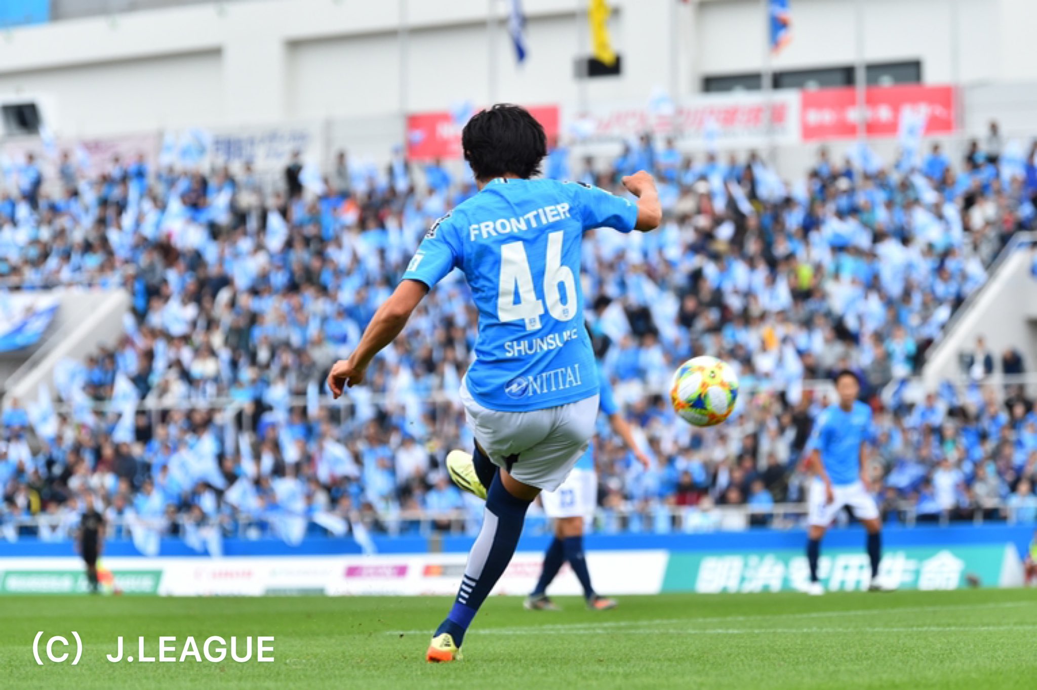 Twitter 上的 横浜fc 公式 1本あぶな W その後に 絶妙なキックの連続 これが 中村俊輔 です 炎の体育会tvに出演中 Yokohamafc 横浜fc 体育会tv Recordtheblue T Co K71gncxvlj Twitter