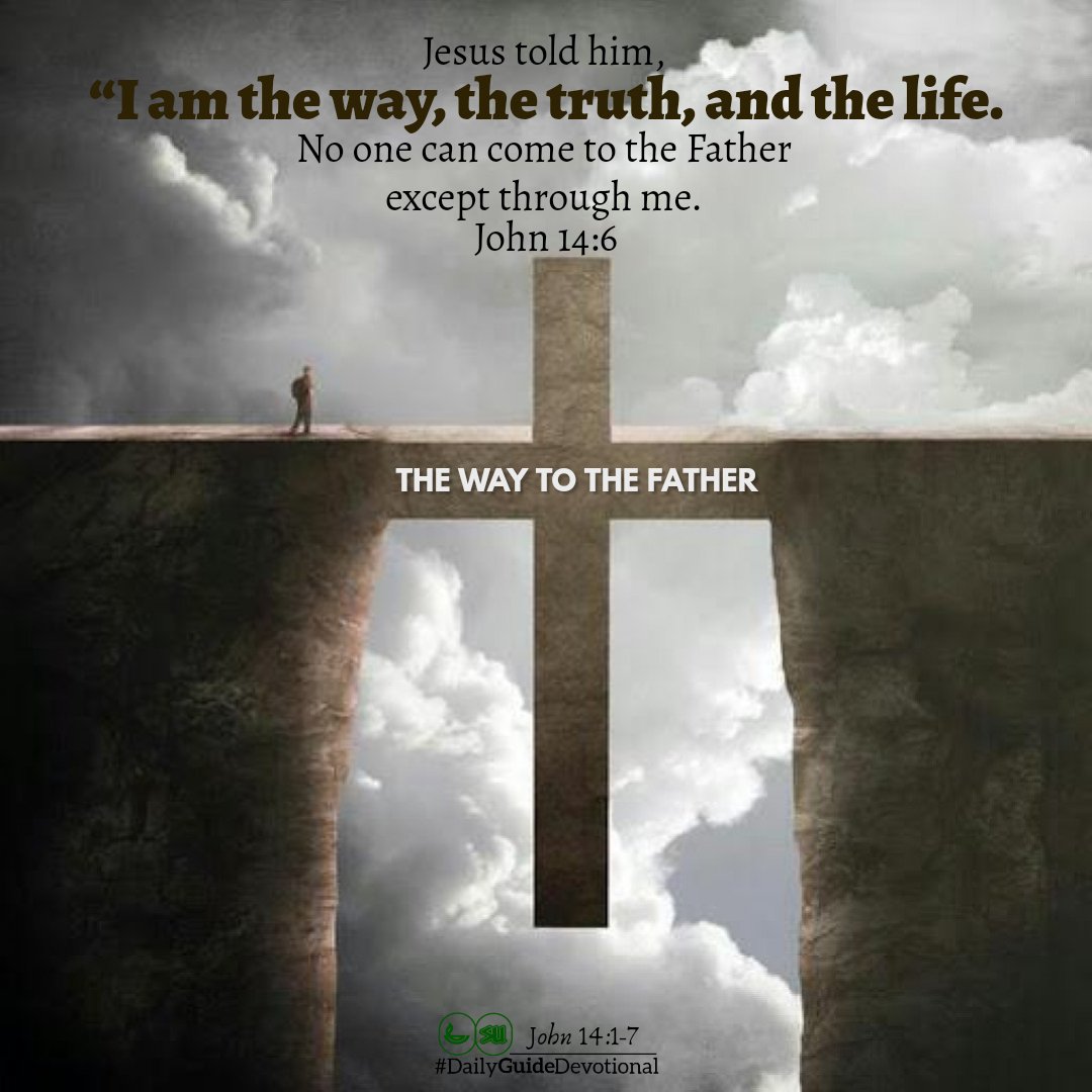 suyef_syi's tweet photo. Do all religions lead to God? The use of the article 'the' instead of 'a' shows that Jesus is the only way to God, the Father. This is one reason why we should be diligent in helping people know and accept Jesus as their Lord and Saviour.
#DailyGuideDevotional #SUGhana https://t.co/SMOjFCD27m