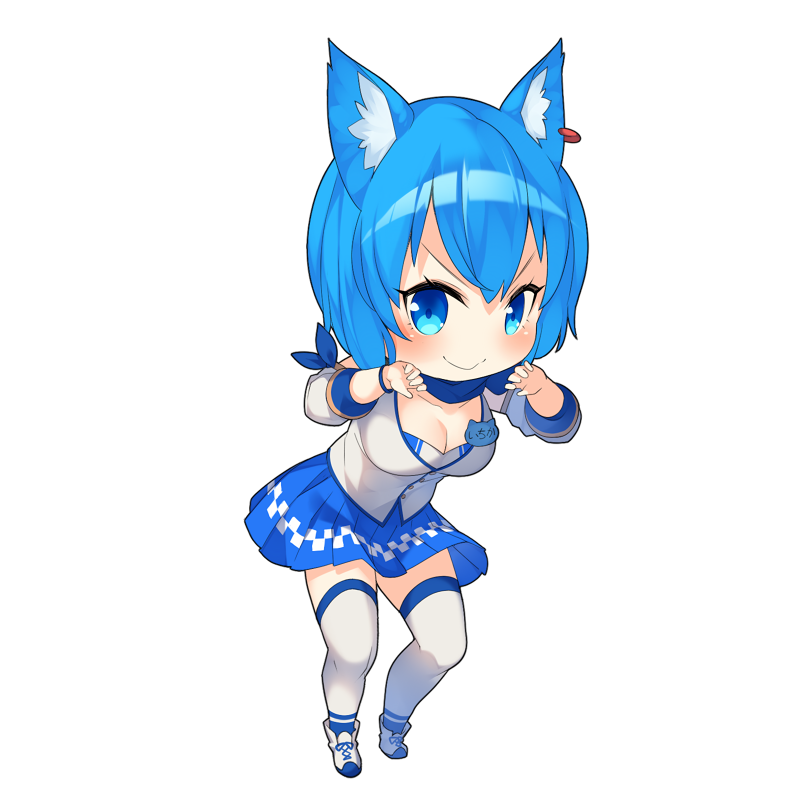 お仕事告知 ブレイブソード ブレイズソウルにて 天斧セレネ の街系ファッション 国家飯 こっかはん のイラスト