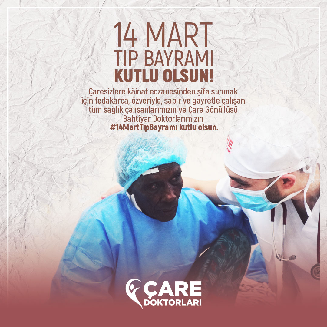 caredoktorlari's tweet photo. #14MartTıpBayramıkutluolsun https://t.co/3UgNL9mRGd