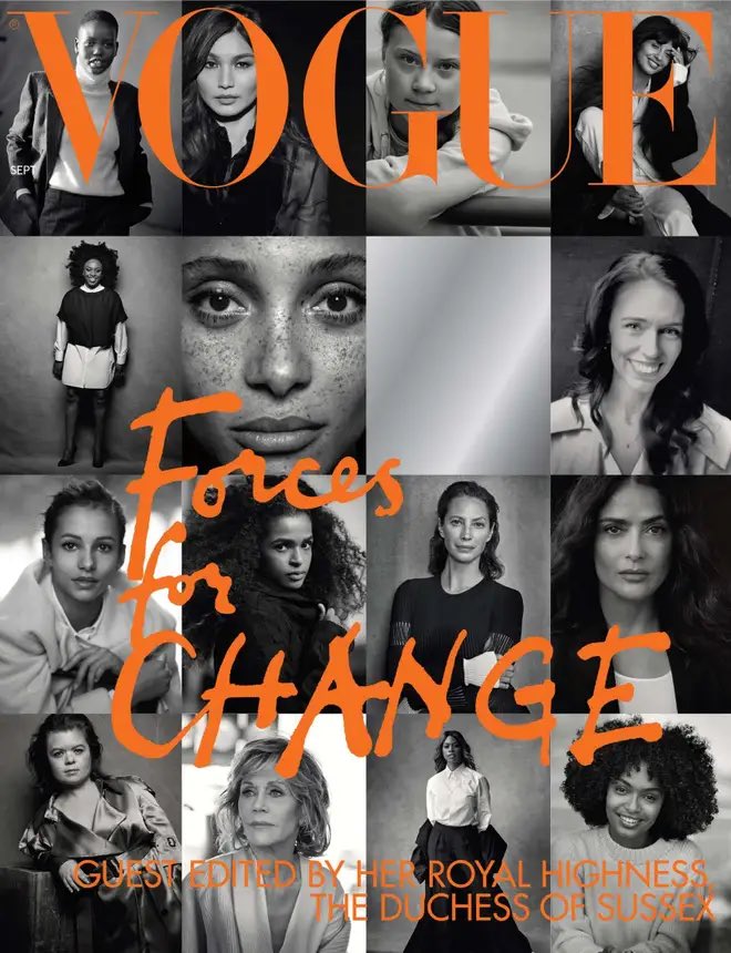  Guest Edited The September Issue Of British Vogue: entitled “Forces for Change”. The issue highlights “brilliant female changemakers who have had a laudable impact in recent times and who are set to reshape society in radical and positive ways”.