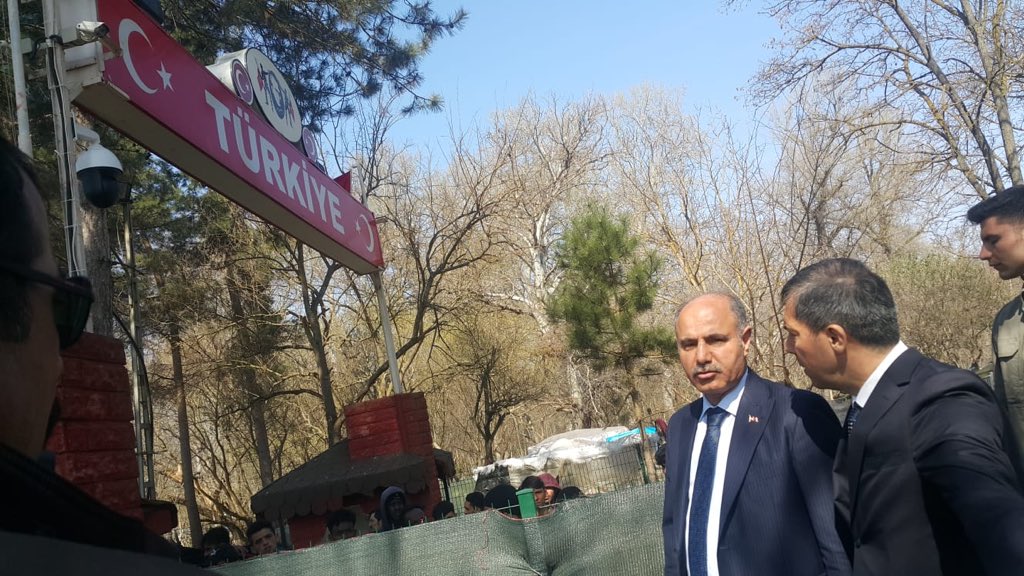 Emniyet Genel Müdürü Aktaş sınırda