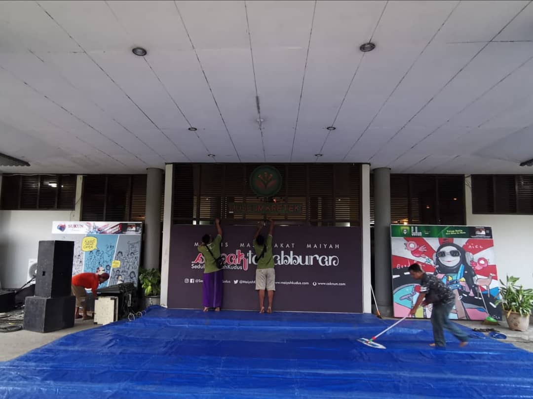 FajrilHudakudus's tweet photo. #prepare #gelarkloso Monggo #ngobar teng mriki loor ... ๐๐๐
Majelis Masyarakat Maiyah : SEMAK TADABBURAN | PANIK |14 Maret 2020, 20:00 WIB | Museum Kretek Kudus.
#semakmaret
#Semak32
#maiyahan
#maiyahkudus
#sedulurmaiyahkudus
#cahsemak
#kudus
#kuduskotakretek
@MaiyahKudus https://t.co/g9KFBUs8pN