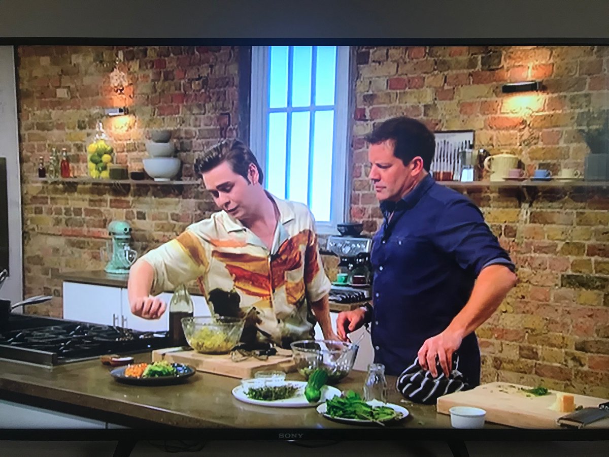 WCRF_UK's tweet photo. Fantastic to see @RyanRileyy on @SaturdayKitchen talking about the issue of loss of taste for people during and after cancer treatment. Keep an eye out for our future collaborations with him! @LifeKitchen @Kimdukee #EnjoyFoodAgain https://t.co/OkYDCiJtjI