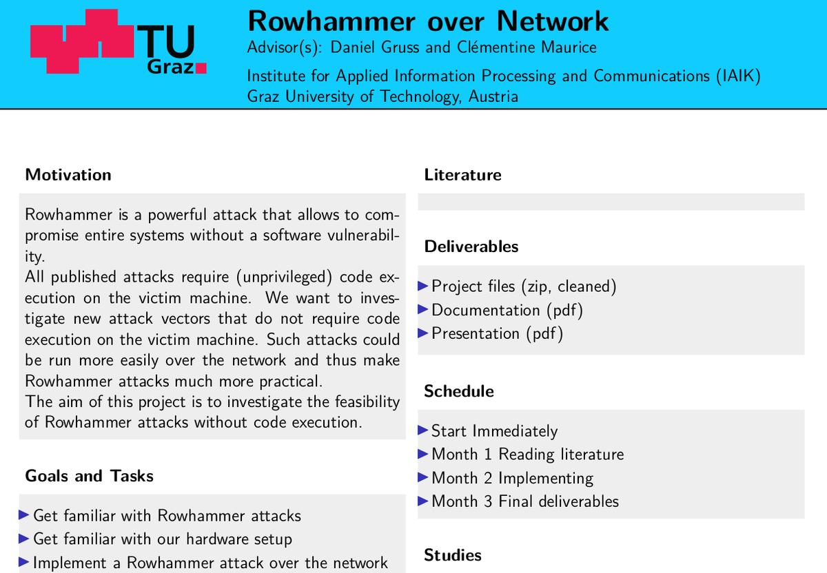 Bachelor Project proposal from our website