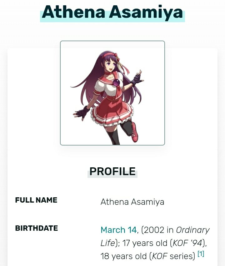 HAPPY BIRTHDAY TO ATHENA ASAMIYA! 