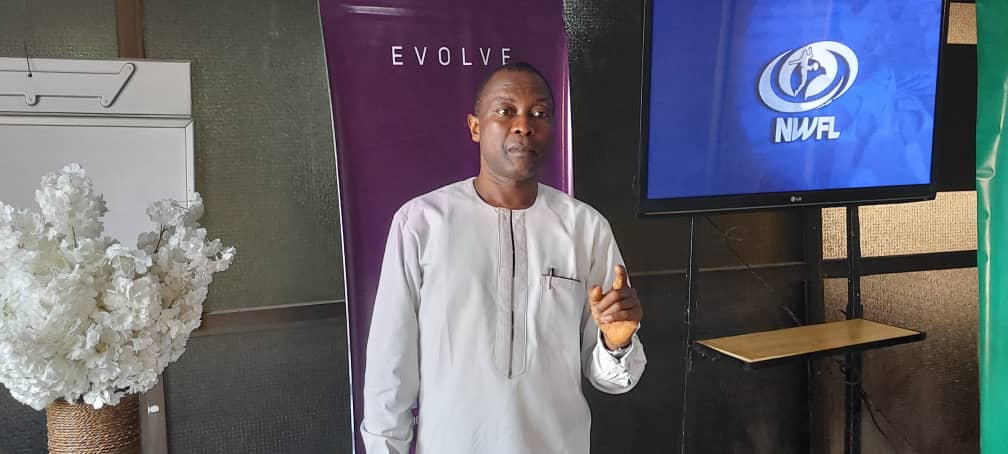 TheNWFL's tweet image. The participants are presently having impassioned discussions about issues such as social media, media relations and media operations with our resource person Morakinyo Abodunrin. 

#NWFLMediaOfficersSeminar
#NWFLEvolve