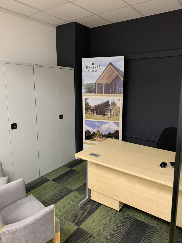 A quiet Sat at The <a href="/hull4heroes/">Hull 4 Heroes</a> HQ, for the first time in a long time I got the chance to see our stunning offices in all their glory, we feel privileged by the amount of local and national businesses who have donated quality office furniture, I.T and equipment #strongertogether