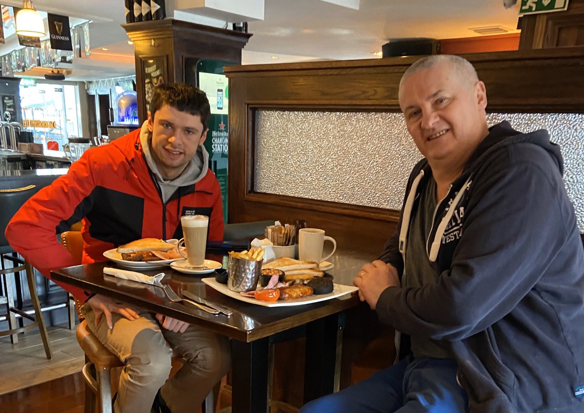 PJ Coogan (@pjcoogan) on Twitter photo Following precautions, but you can still support your local business. Brought Boy Wonder out to <a href="/OSullivansCork/">O'Sullivans Bar</a> for breakfast. #SocialDistancing is not #lockdown - just be careful, #WashYourHands #sanitize & listen to #experts not #bluffers Following precautions, but you can still support your local business. Brought Boy Wonder out to <a href="/OSullivansCork/">O'Sullivans Bar</a> for breakfast. #SocialDistancing is not #lockdown - just be careful, #WashYourHands #sanitize & listen to #experts not #bluffers