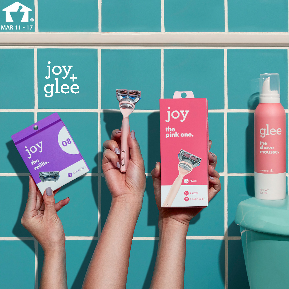 NavarroRx's tweet photo. Itβs Spring Break time! ποΈ οΏ½οΏ½ π π Oh Joy! Oh Glee! Get all the tools needed to take care of your body hair! NEW to Navarro Joy Razor system and Glee Shave Gel or Mousse. Now sale priced from $2.50-$14.99. #JoyShave #Glee #SpringBreakskincare #silkiness #SpringBreak #joynglee https://t.co/3RgtZtCqC9