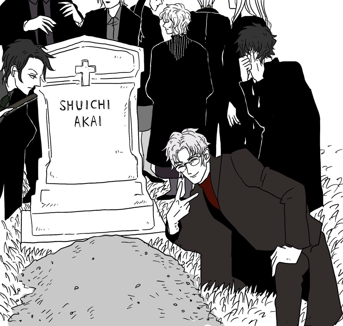RIP Shuichi Akai.  (半分トレス) 