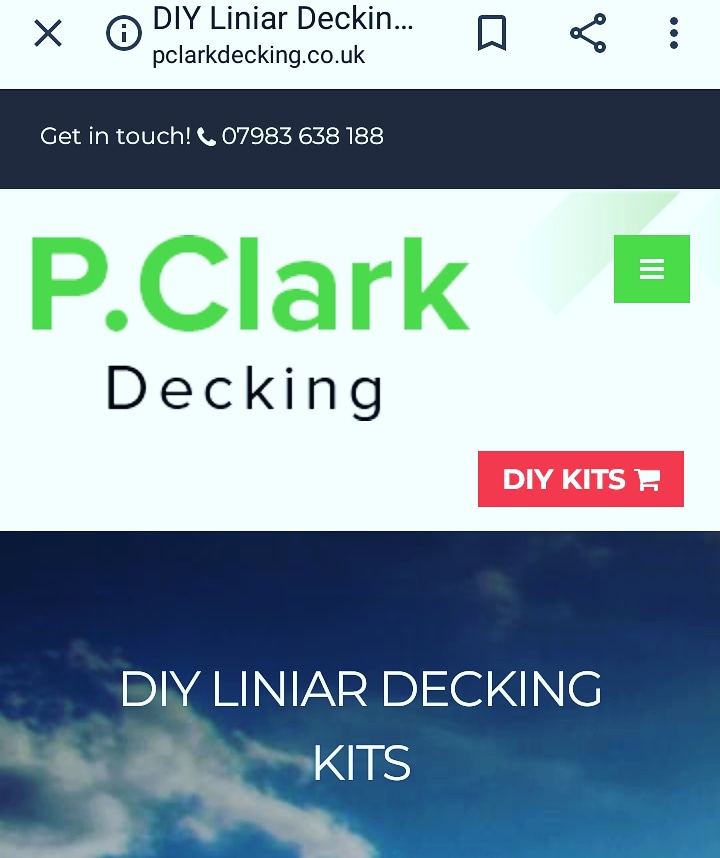 PclarkDecking's tweet photo. New price list is out for all caravan and lodge deckings https://t.co/pNACdfybDE DIY kits https://t.co/R1z5luGtez