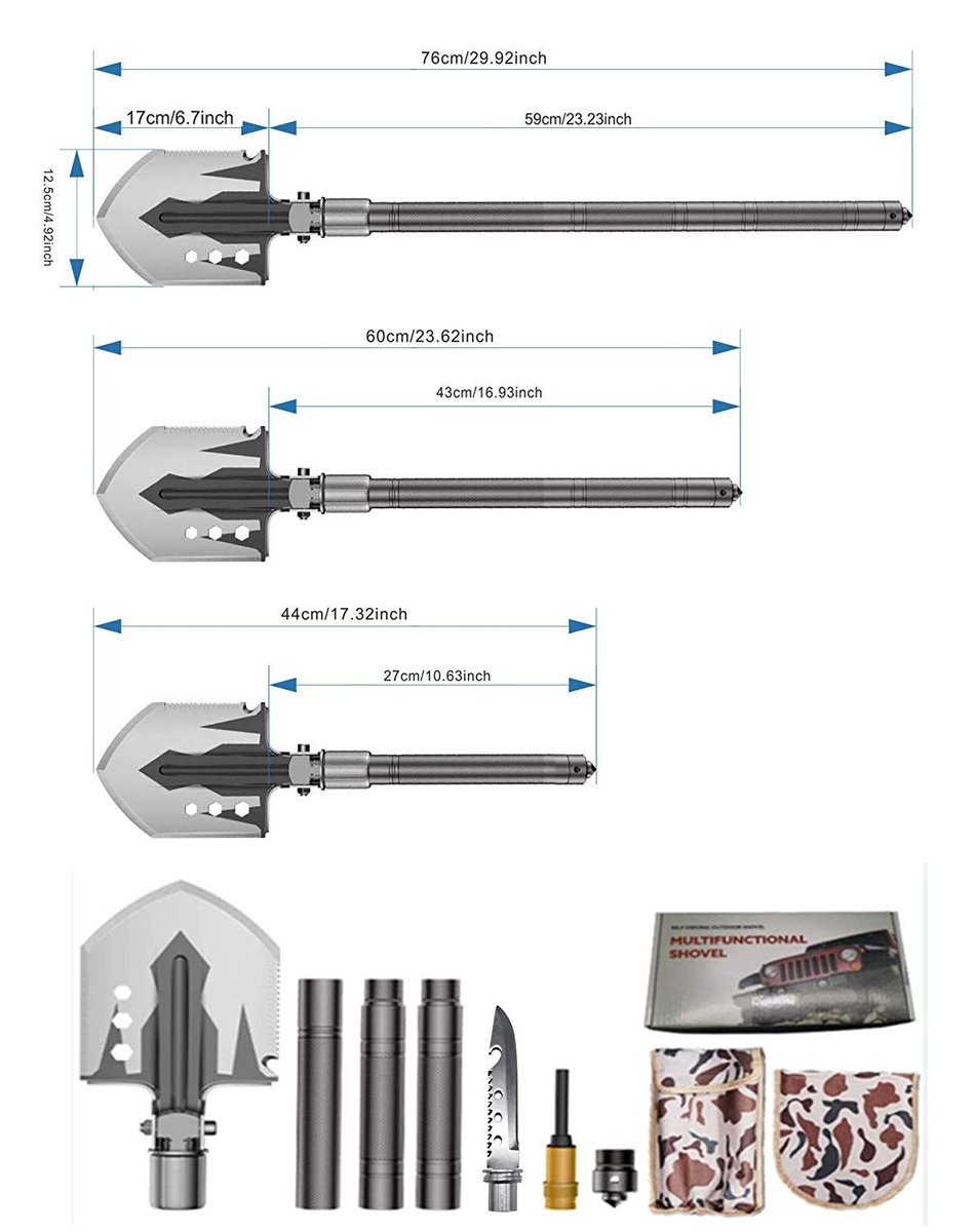 rhstoreuk's tweet photo. Portable Folding Shovel Multitool : https://t.co/RY7muUof7h #london #goals #blackandwhite #blue #swag #health #party #night #landscape #nyc #happiness #pink #lol #foodporn #newyork #fitfam #awesome #fashionblogger #Halloween #Home #fall #paris #me #Like #lovefighters #follow https://t.co/HhmNZkdff2