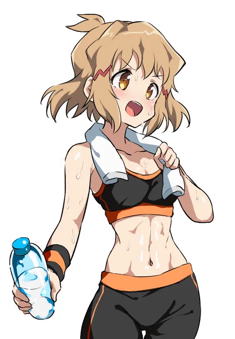 汗だくビッキー!! 