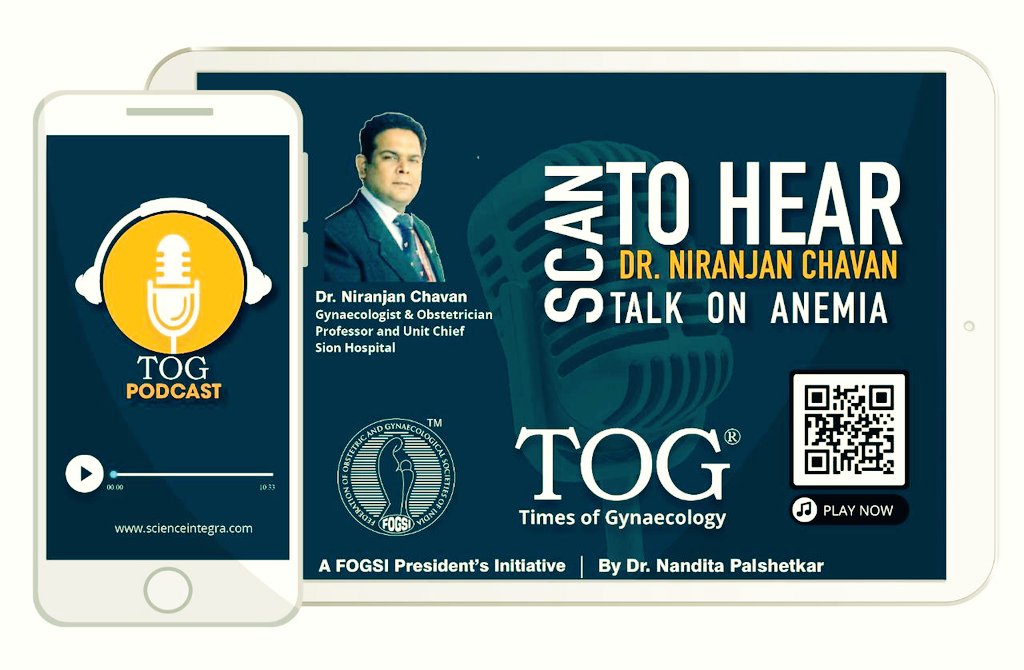 integra_science's tweet photo. #ScienceGeneration Dr. @Niru22 Dr. @iamdrkomal adds life to #sciencetalks through TIMES OF GYNAECOLOGY. #TOG #TOGpodcast #anemia and #Health. Hear while you are on the move. Enjoy! https://t.co/9c2P2IiW4D