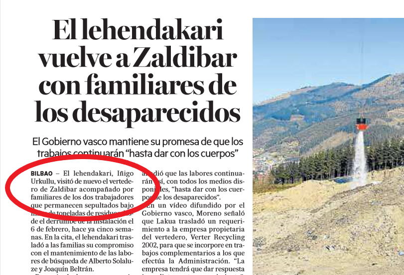otero_mikel's tweet photo. Hola Jaurlaritza @Gob_eus 

¿Podeis confirmar si lo que afirma la familia de Joaquin Beltran es cierto?

Porque de ser así, lo recogido por @deia_eus y otros es #FakeNews de libro, fabricado por el Gobierno, lo cual es especialmente grave.

Agradecería respuesta

#ZaldibarArgitu https://t.co/dz95p0v9SY