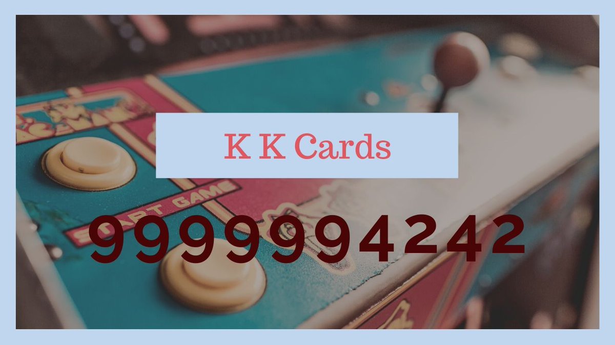 kktash1's tweet photo. https://t.co/81Xx8iTYWD
K.K Cards Special Device Tricks
#CoronaVirusUpdates
#DeliverWithDHL https://t.co/OjrFktEfpJ