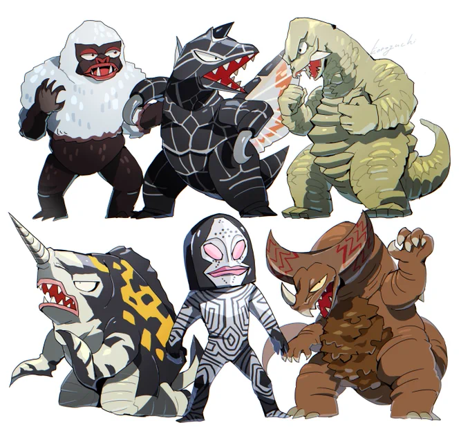 ウルトラマンの怪獣を描いていく会 のつづき 