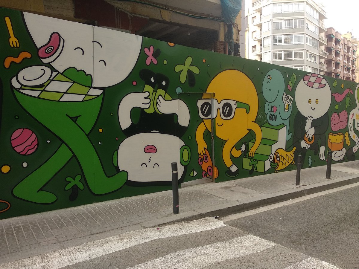 sShsShsShs's tweet photo. #StreetArt #Barcelona #Berok https://t.co/w4tqZxCMIG