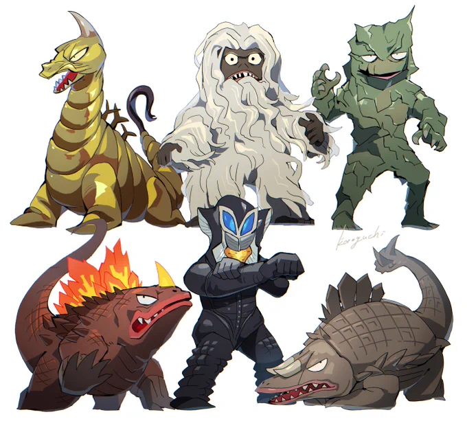 ウルトラマンの怪獣を描いていく会 のつづき 