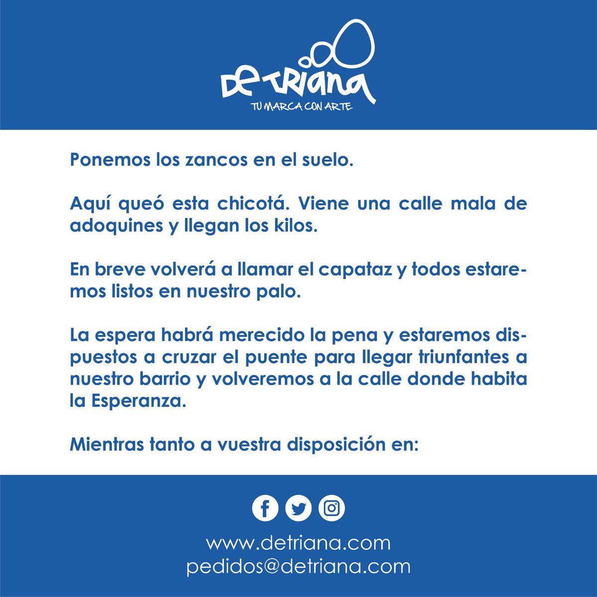 Se hace saber:
#yomequedoencasa